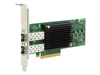 HPE SN1700E - Värdbussadapter - PCIe 4.0 x8 - 64Gb Fibre Channel (Short Wave) x 2 - för ProLiant DL325 Gen10, DL360 Gen10, DL380 Gen10, ML350 Gen11, XL220n Gen10 R7N78A